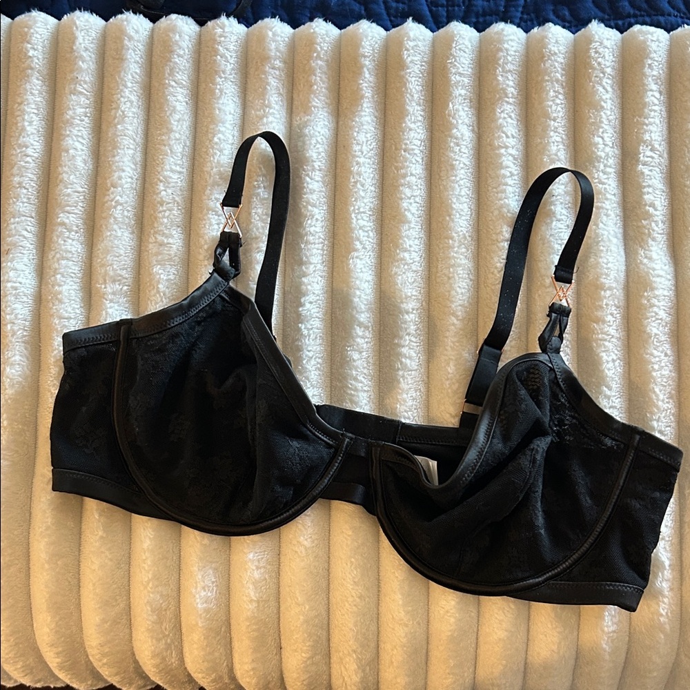 Aerie Elegant Black Lace Bra